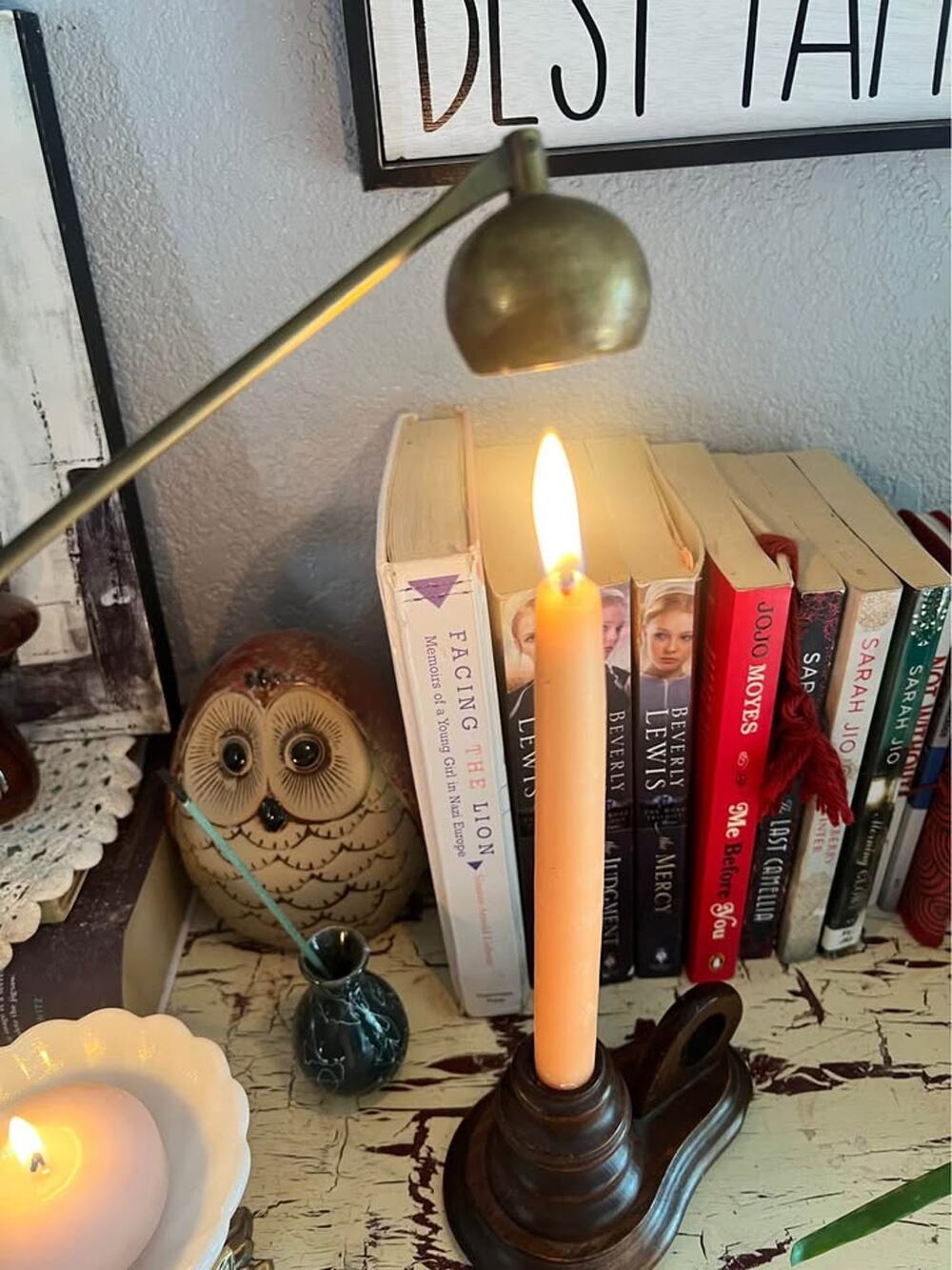 Vintage Solid Brass Candle Snuffer